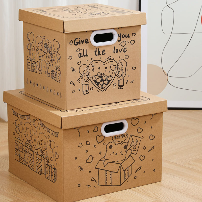 Box printing oem china wholesale stackable shoes clothing snack toy other storage paper boxes