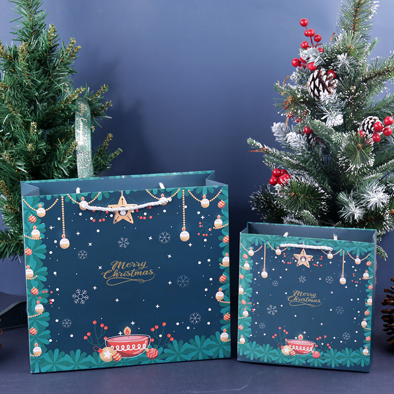 Box printing luxury printer your own logo gift shopping paper bag with window
