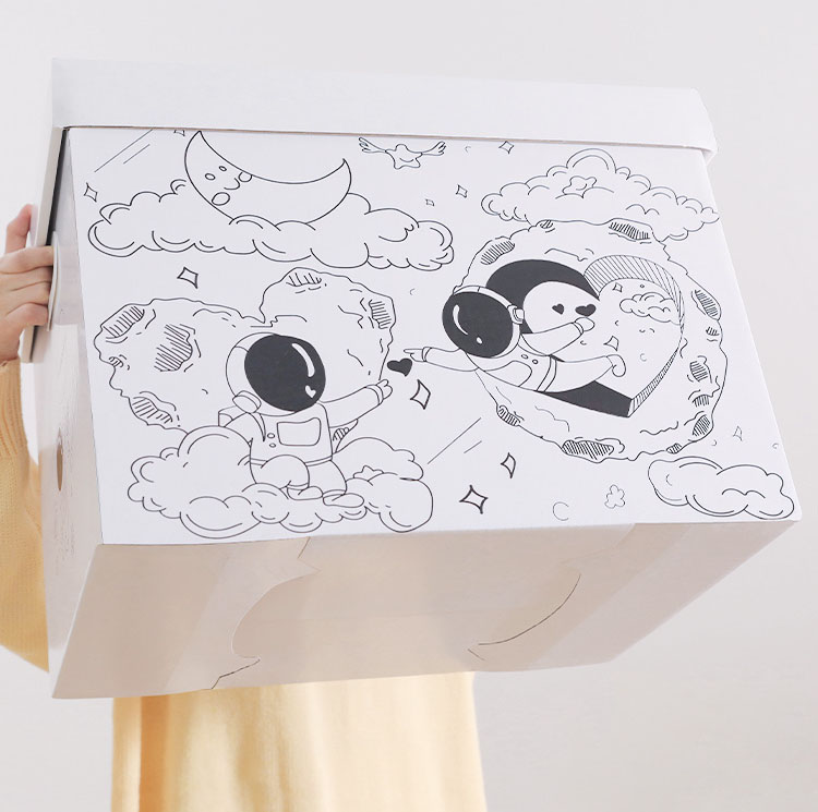 Box printing personalizadas cajas de carton box packaging pocket spring mattress rolled up in a carton box