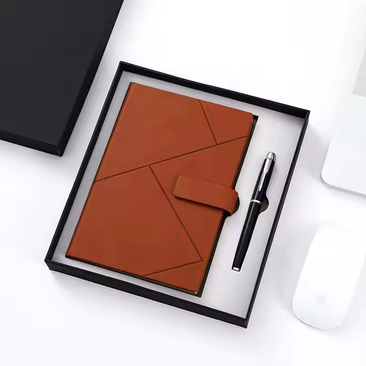 Box printing business notebook mystery pen blind pen set gift biodegradable packaging printing products boxes for small business